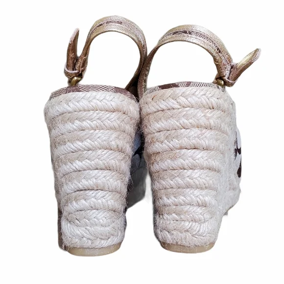 Coach Kara Signature Logo Espadrille Wedges - Picture 7 of 11